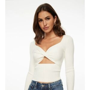 Dynamite Cream Sweater